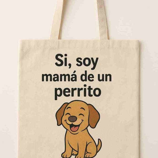Tote Bag Mama perro 